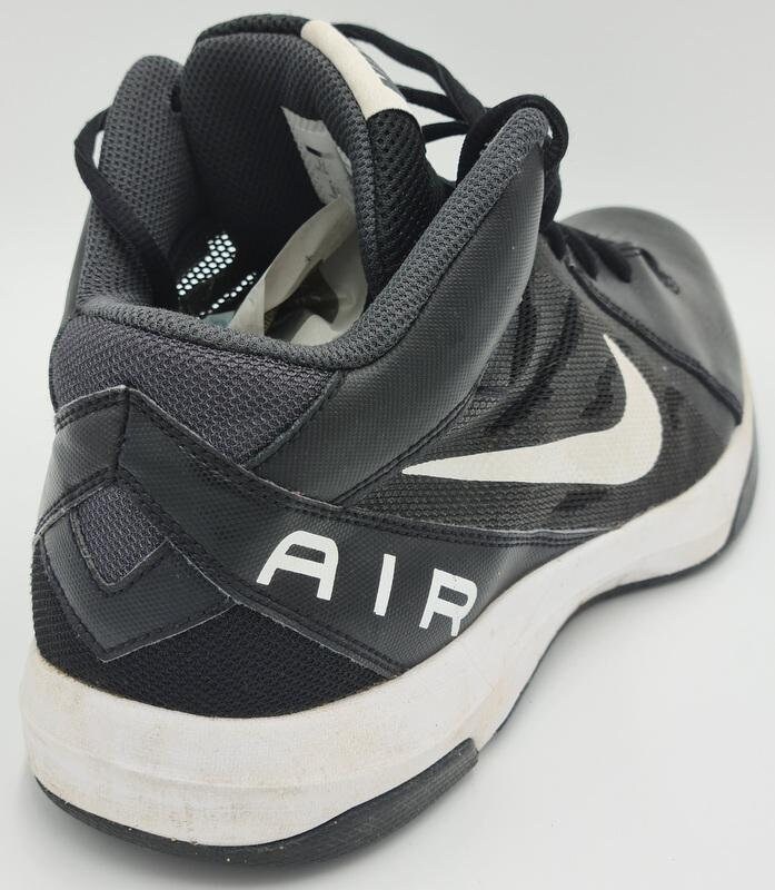 Nike The Air Overplay IX Mid Trainers 831572-001 Black/White | Etsy