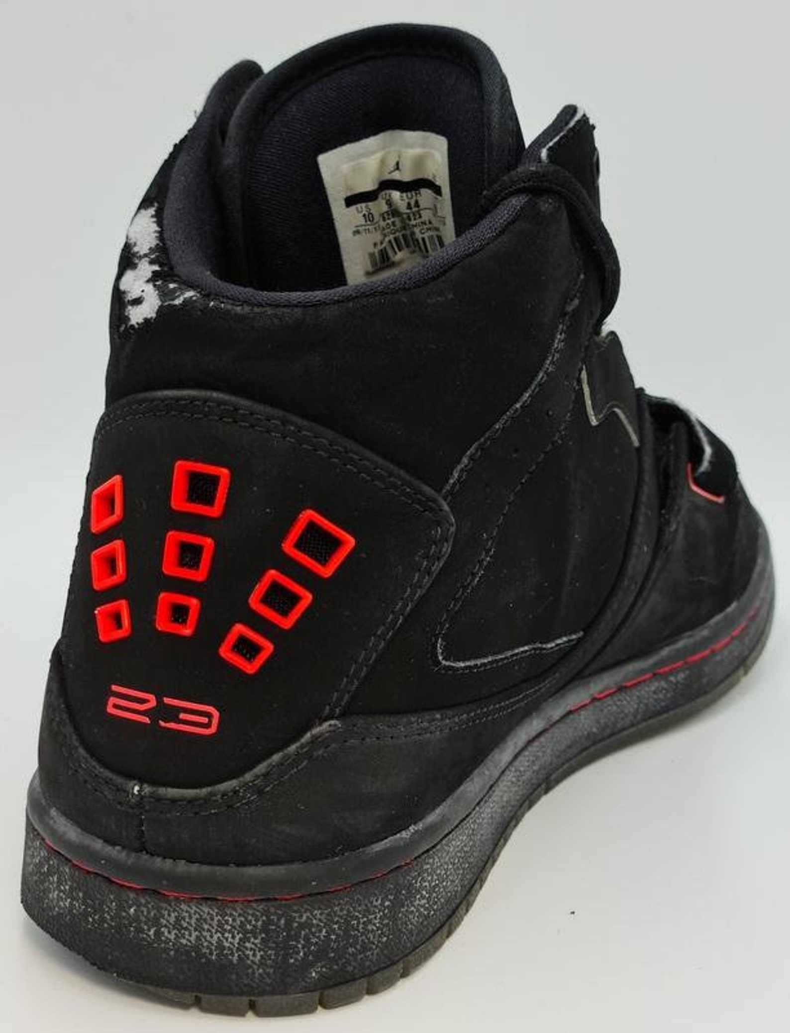 Nike Air Jordan 1 Flight Strap Trainers Black/Infrared | Etsy
