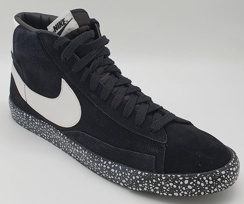 nike black suede blazer mid vintage sneakers