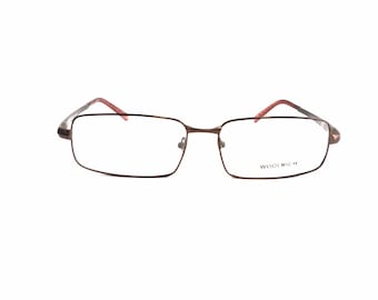 Woolrich Matte Brown Metal Frame Glasses W726