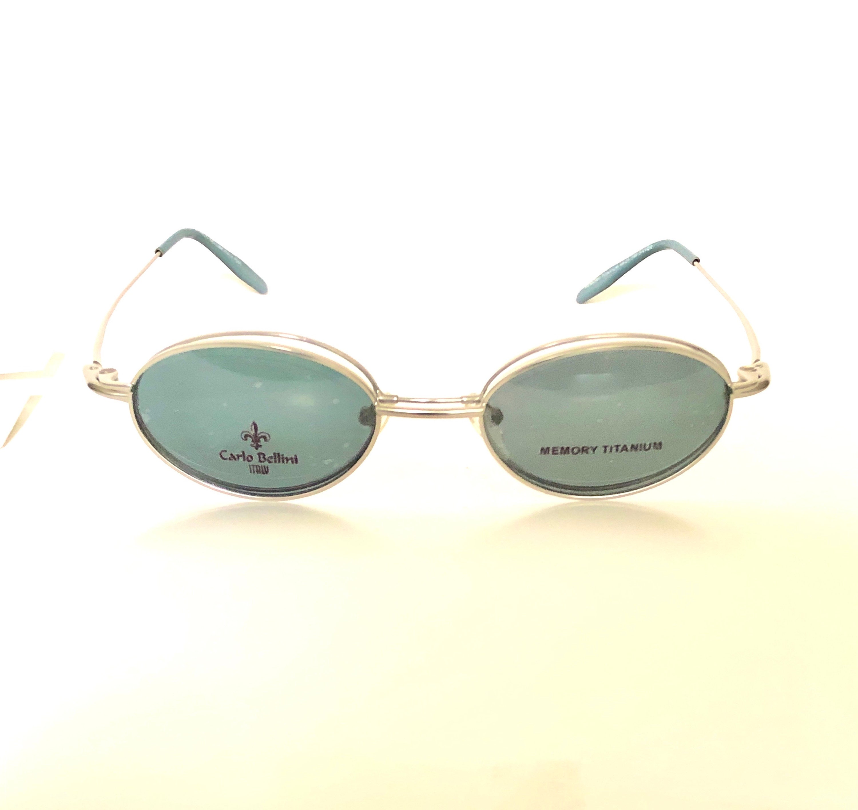NEW Carlo Bellini Glasses with Sunglass Attachment CARLO BELLINI EYEWEAR 7335 BROWN TITANIUM 52/16/140 93 FLEX  main image 4