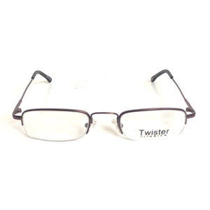 Twister Flex Titanium mod # 6,  SZ 51/20 Col matte brown    (Order with optical  RX on our easy order system!)e