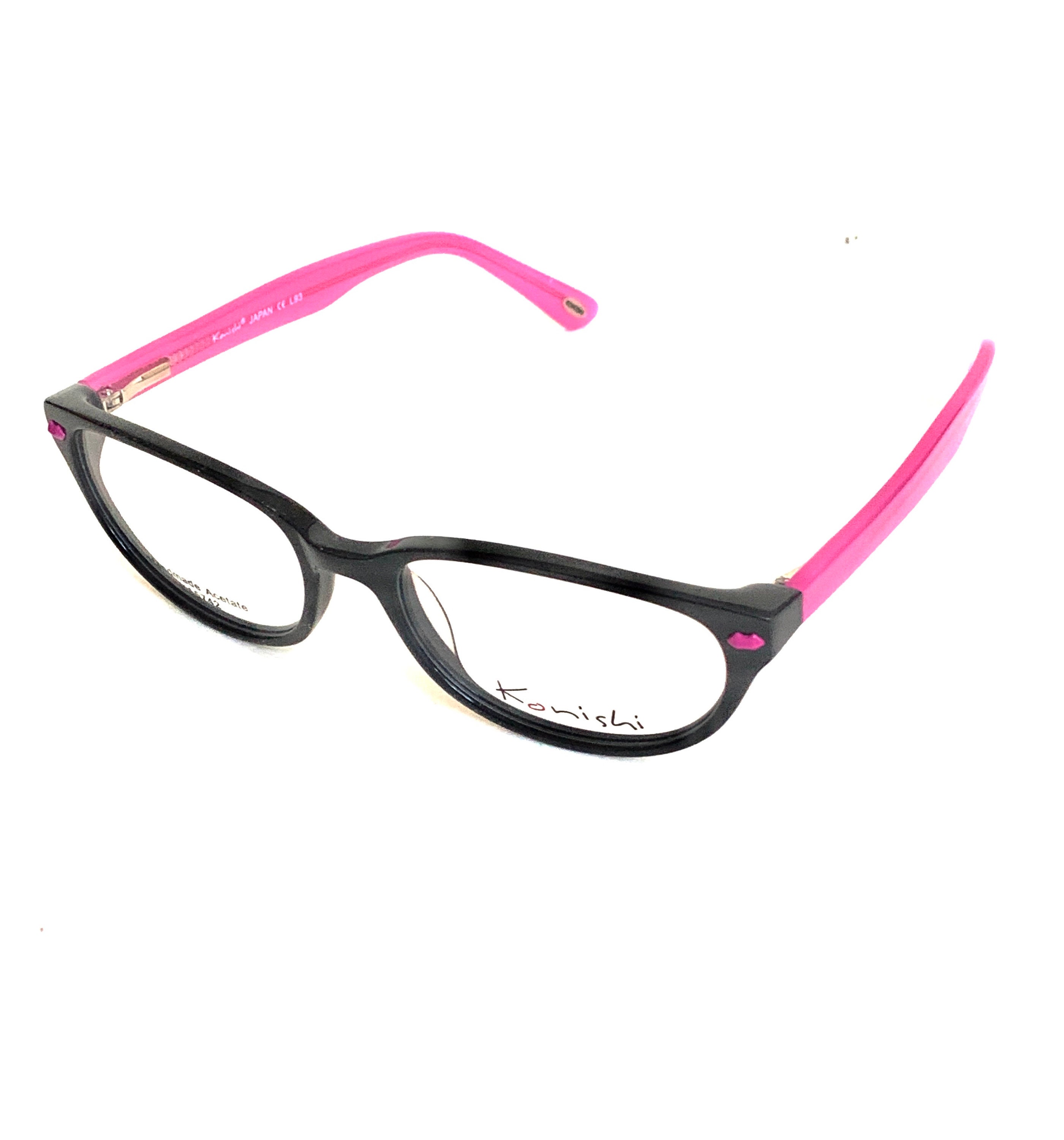 Konishi 5742 SZ 52/17 Black Pink (upload Your Dr. Eyeglass  display picture 1