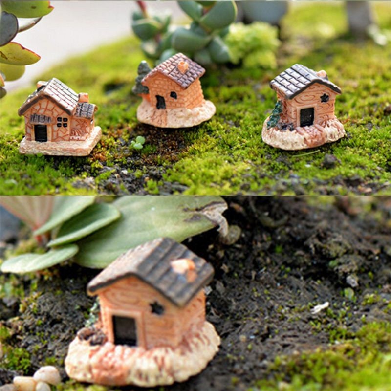 Mini kleine Haus Cottages Garten Ornament DIY Spielzeug Etsy