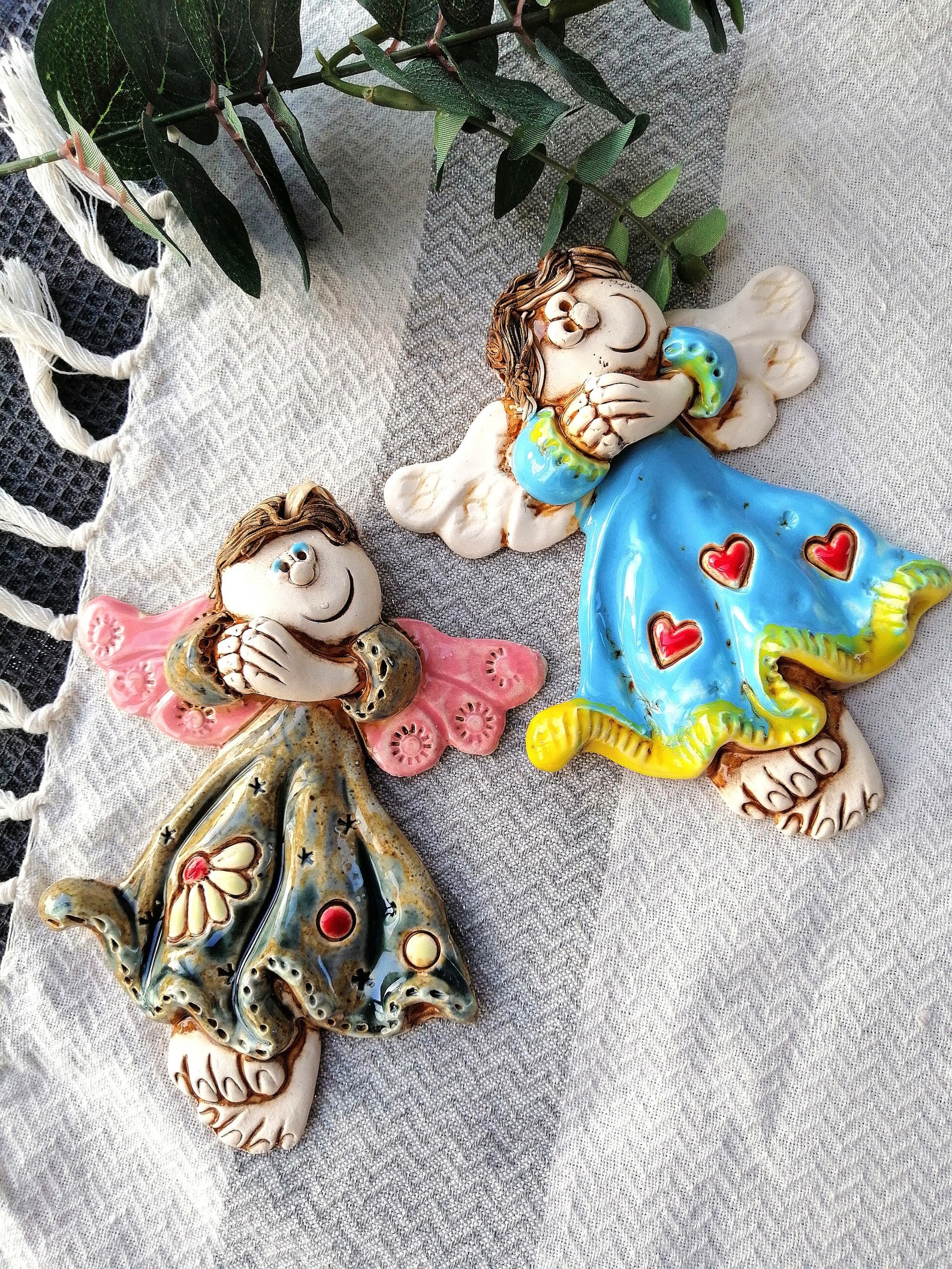 Angel StatueChristmas Home decor Gift For Her Angel | Etsy