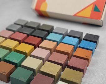 Coloured Concrete Samples (INDIVIDUAL)