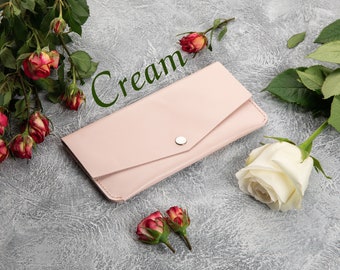 Personalized Women Leather Wallet - Stylish and Thoughtful Gift for Her christmas gift