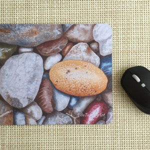 Gift for MOM, Father&#39;s Day gift, Christmas gift, Painting on mouse pad, painting on mouse pad, laptop mouse pad, computer mouse pad
