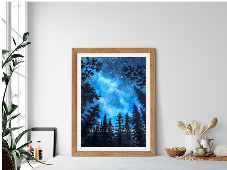 Watercolor Poster Print 16x20 Inches Etsy