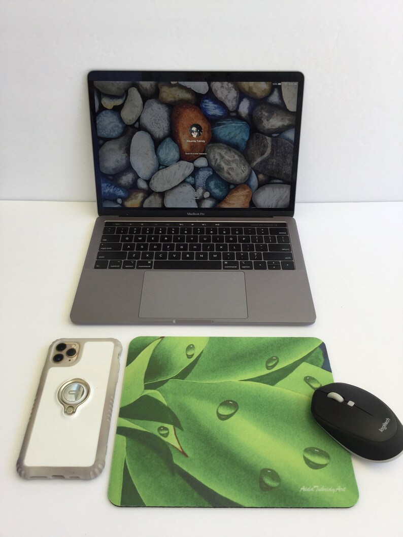 Watercolor Painting on MOUSE PAD Realistic Painting on Mouse Etsy