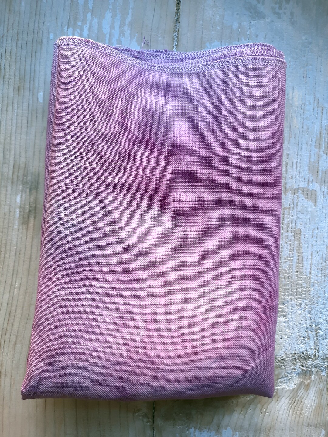 Hand Dyed Linen for Cross Stitch Work 32ct 12.6 Etsy