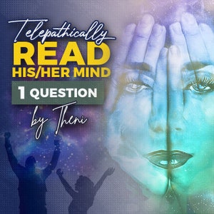 Read his/her mind and tell you what he/she is thinking - 1 question each order -1 DAY Delivery
