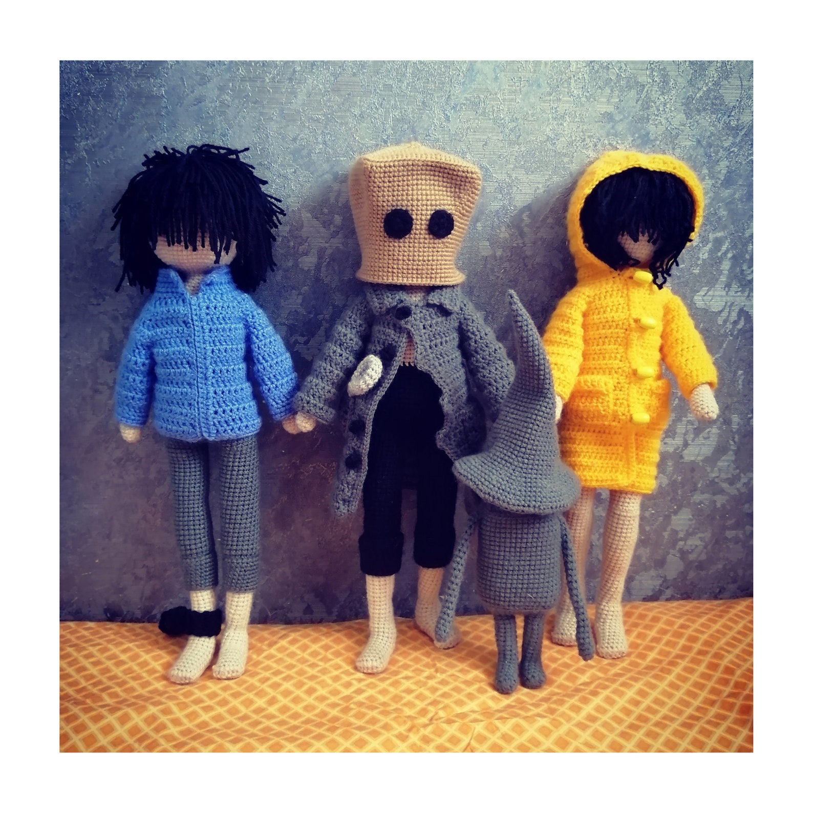 Crochet Doll little nightmares Six little nightmares Mono Etsy