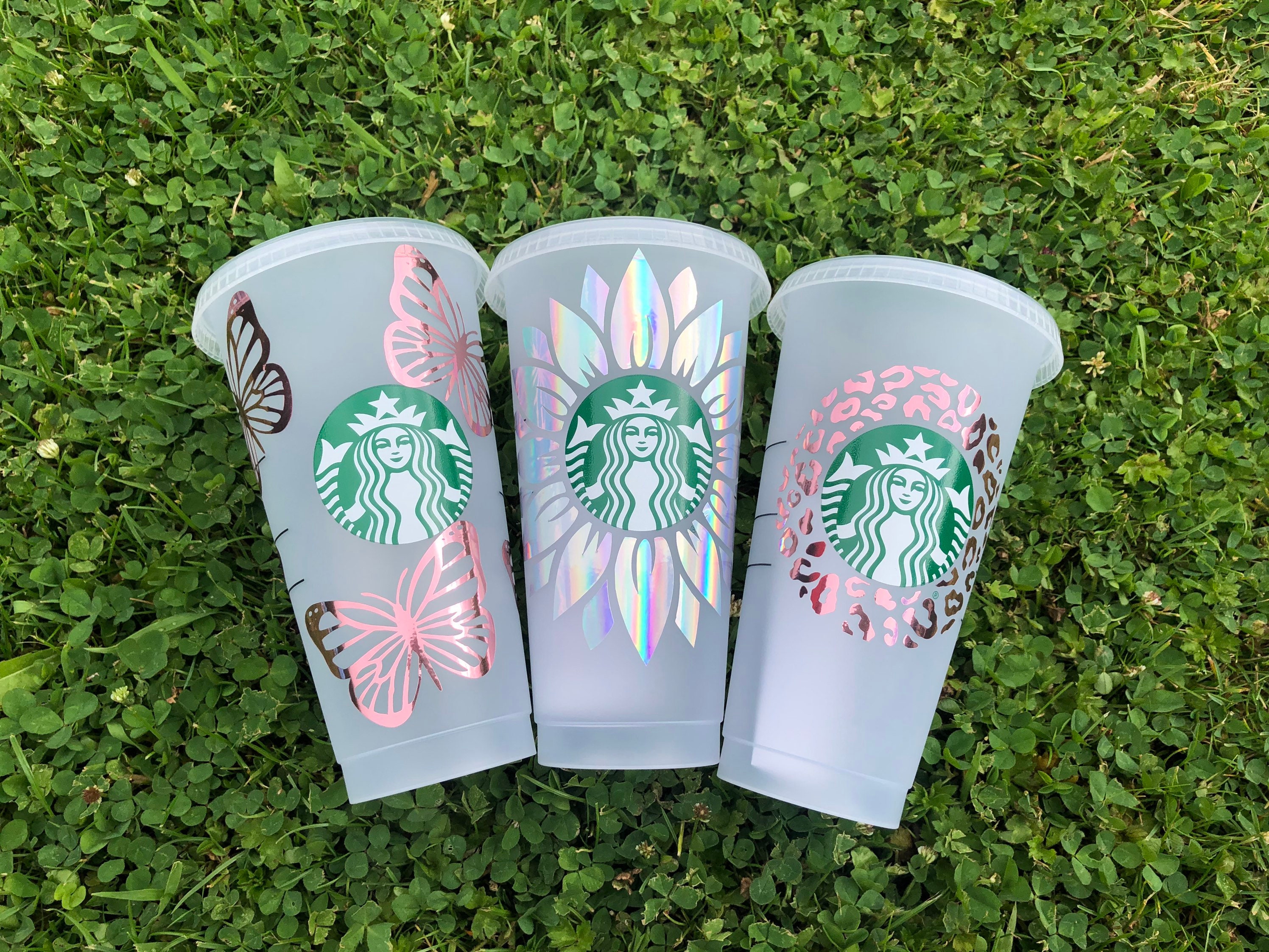 Starbucks Summer Cups with straw UK stock Etsy