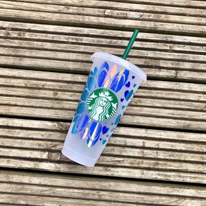 Summer Starbucks Cold Tumbler Cups with straw image 9