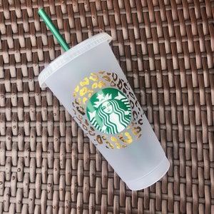Summer Starbucks Cold Tumbler Cups with straw image 4