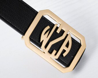 monogram belt buckles for mens