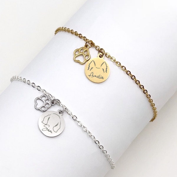 Dog Charm Bracelet Etsy