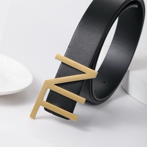 Hebilla de cinturón con letras, hebilla de cinturón con iniciales, cinturón con nombre personalizado, hebilla de cinturón unisex personalizada, accesorios con nombre para hombres, regalo personalizado para hombres