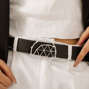 Hebilla de cinturón con logotipo personalizado, hebilla de cinturón con nombre personalizado, hebilla de cinturón con letras, hebilla de cinturón personalizada unisex, moda masculina, accesorios unisex de regalo