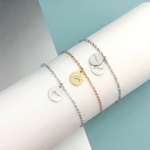 Kalligraphie Namen Armband, graviertes Namensarmband, Namensarmband benutzerdefinierte, Multi Kinder Namen Armband, Brautjungfer Armband