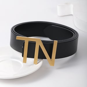 Hebilla de cinturón inicial, hebilla de cinturón de nombre personalizado, hebilla de cinturón de letras, hebilla de cinturón personalizada unisex, moda masculina, accesorio unisex, regalo de papás