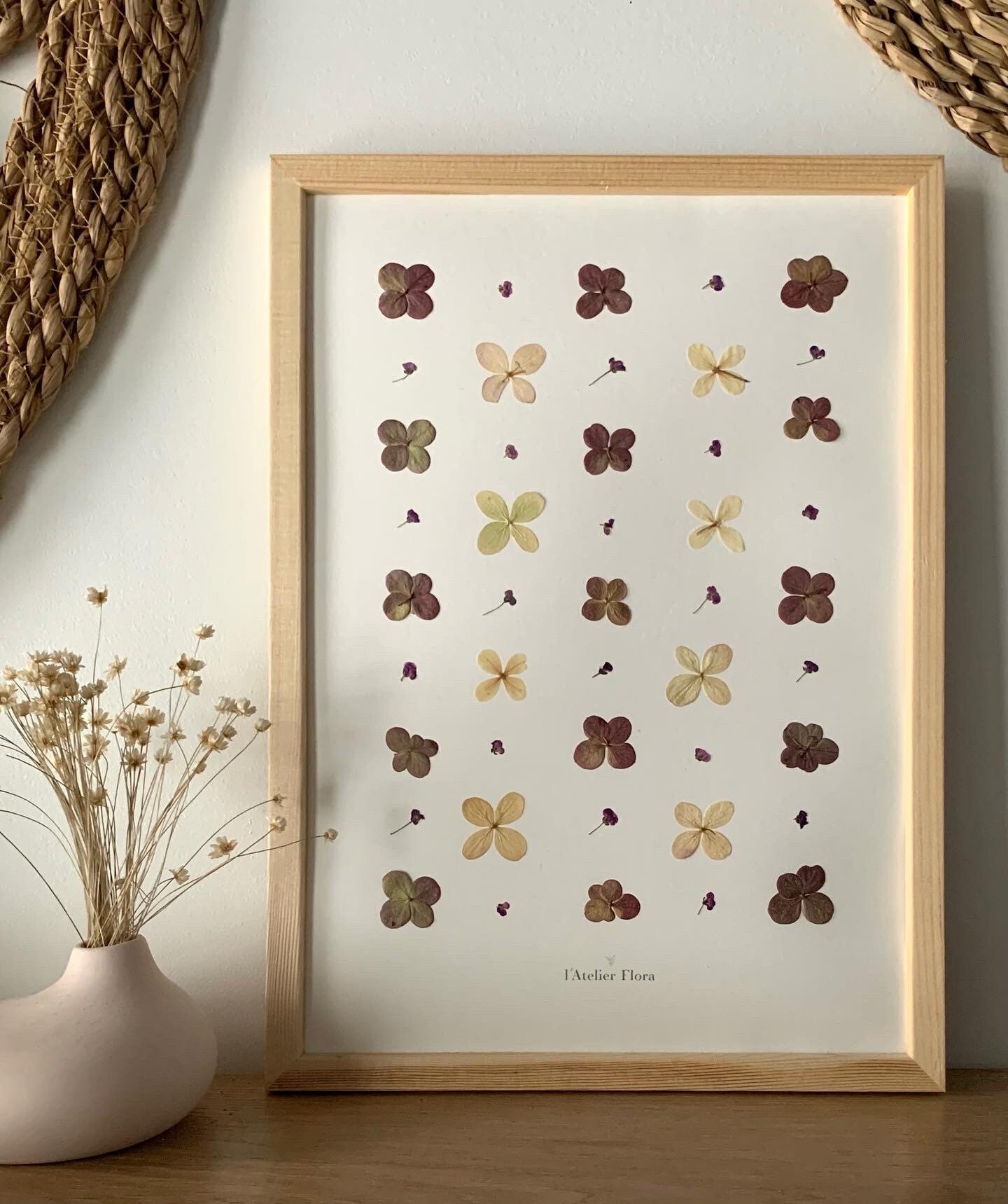 Herbier Fleurs Séchées