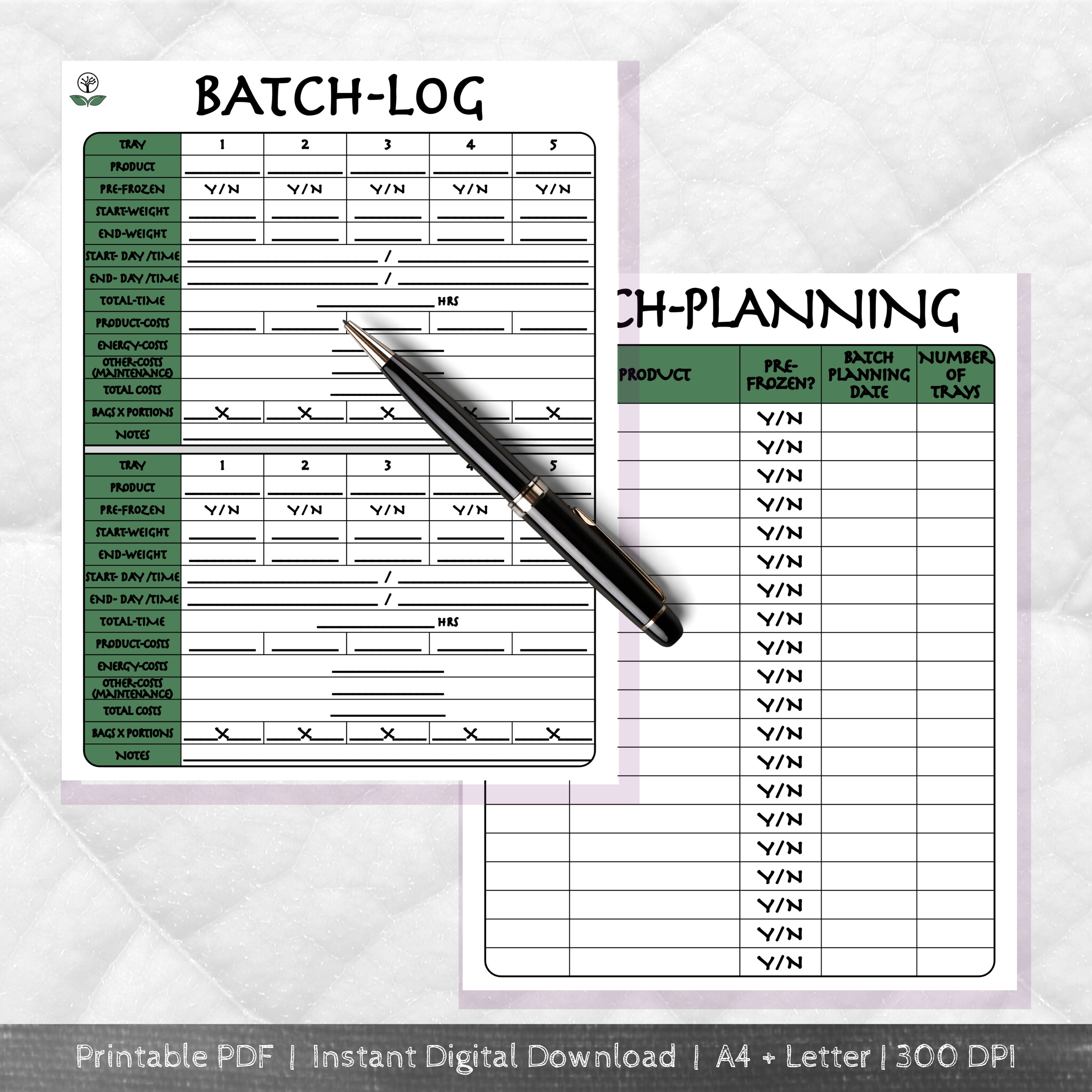 FREEZE DRYING LOG Book Pdf, 20 Pages,journal, Printable Planner,harvest ...