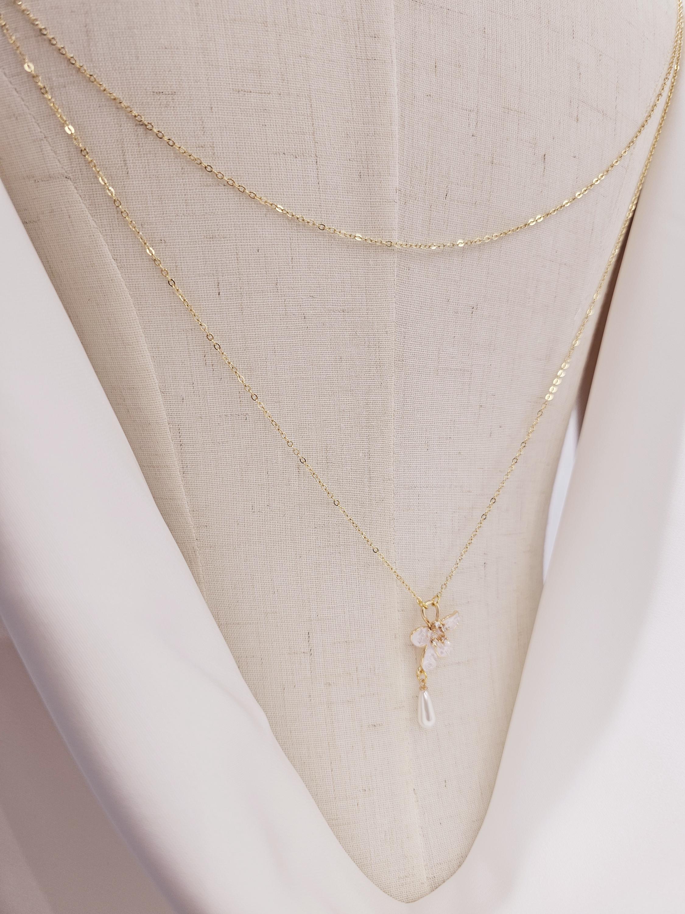 Backdrop Chain Crystal Bridal Backdrop Necklace: 14k Gold Plated Back Chain - Etsy
