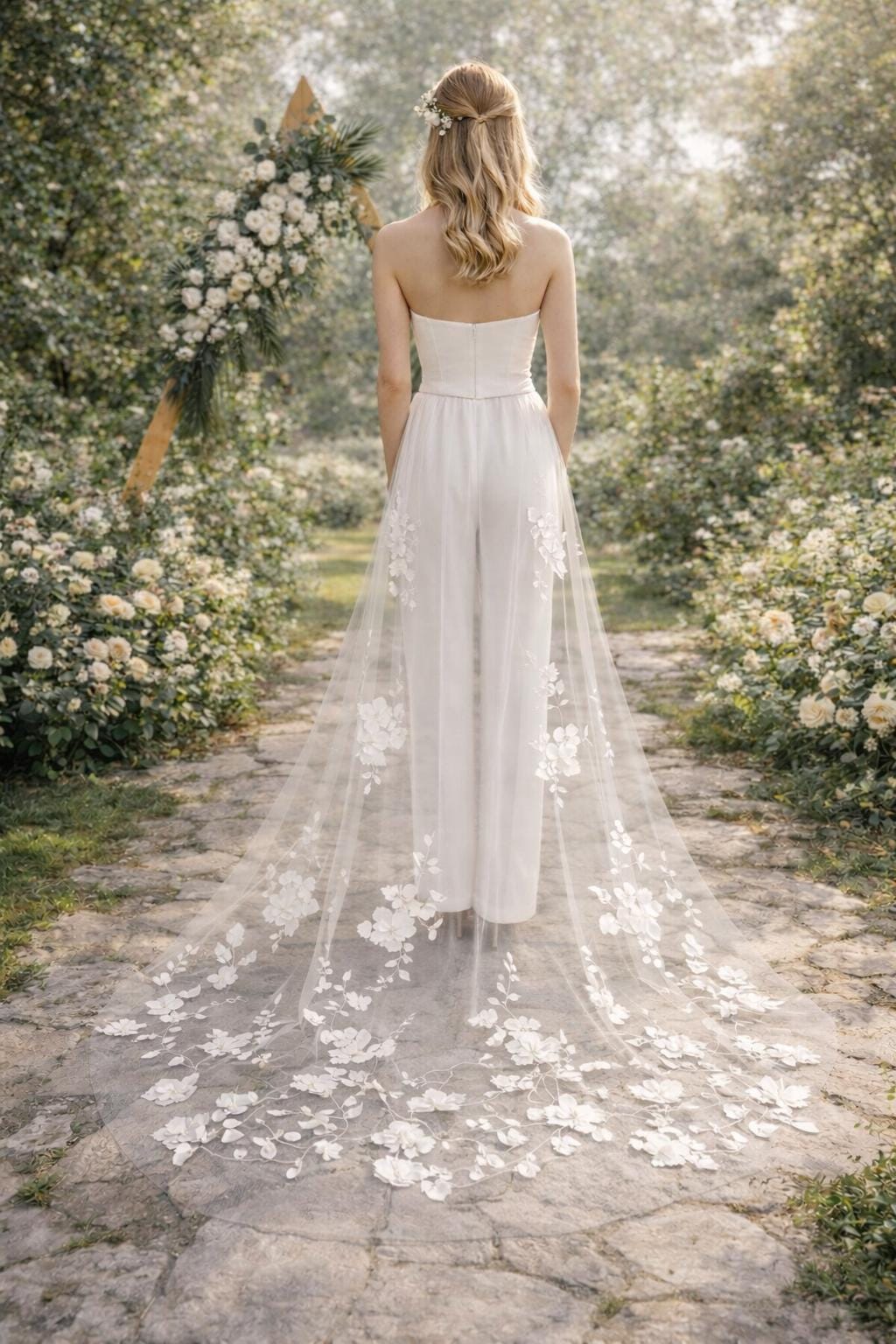 Plus Size Wedding Dress Floral Overlay - Etsy Plus Size Wedding Dress Floral Overlay - Etsy