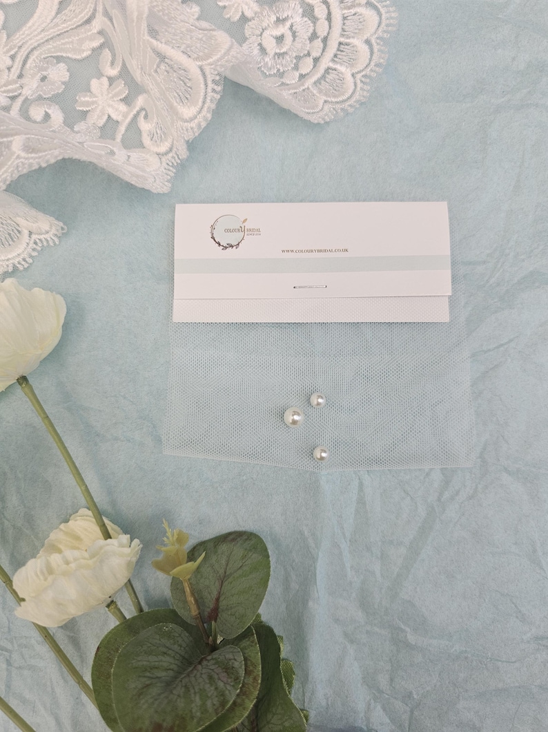 Bridal veil tulle samples, Glitter tulle samples, Dress fabric samples, Train/ Overlay fabric samples Pearl tulle