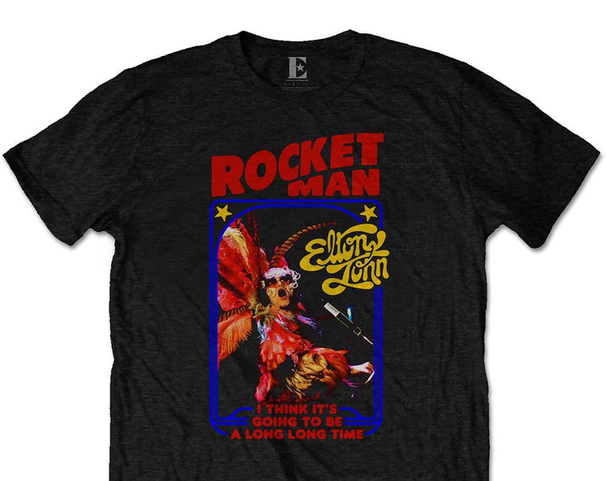 Discover Elton John - Rocketman Federanzug T-Shirt