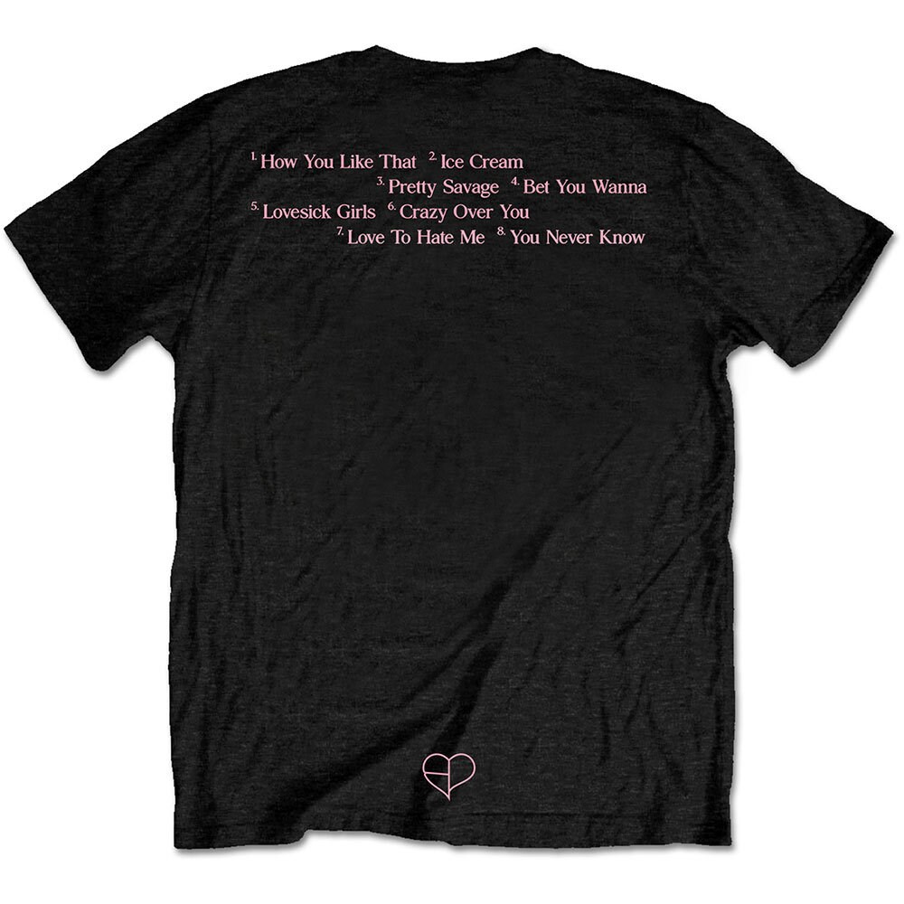 Vetement Blackpink How You Like That Blackpink Unisex T-shirt the Album Crown back Print Black - Etsy