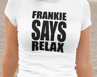FerociTees Frankie Say Relax Youth T-Shirt FerociTees Frankie Say Relax Youth T-Shirt
