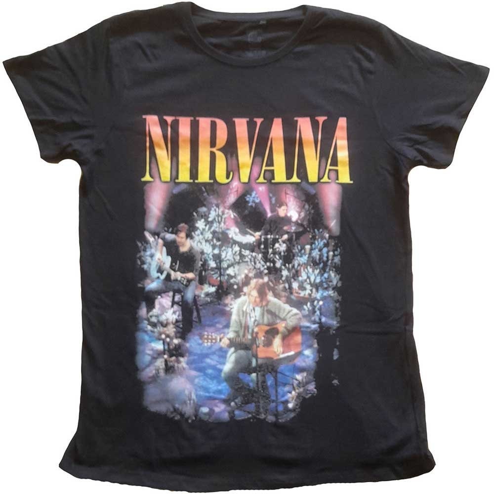 Nirvana Ladies Unplugged Vintage T Shirt