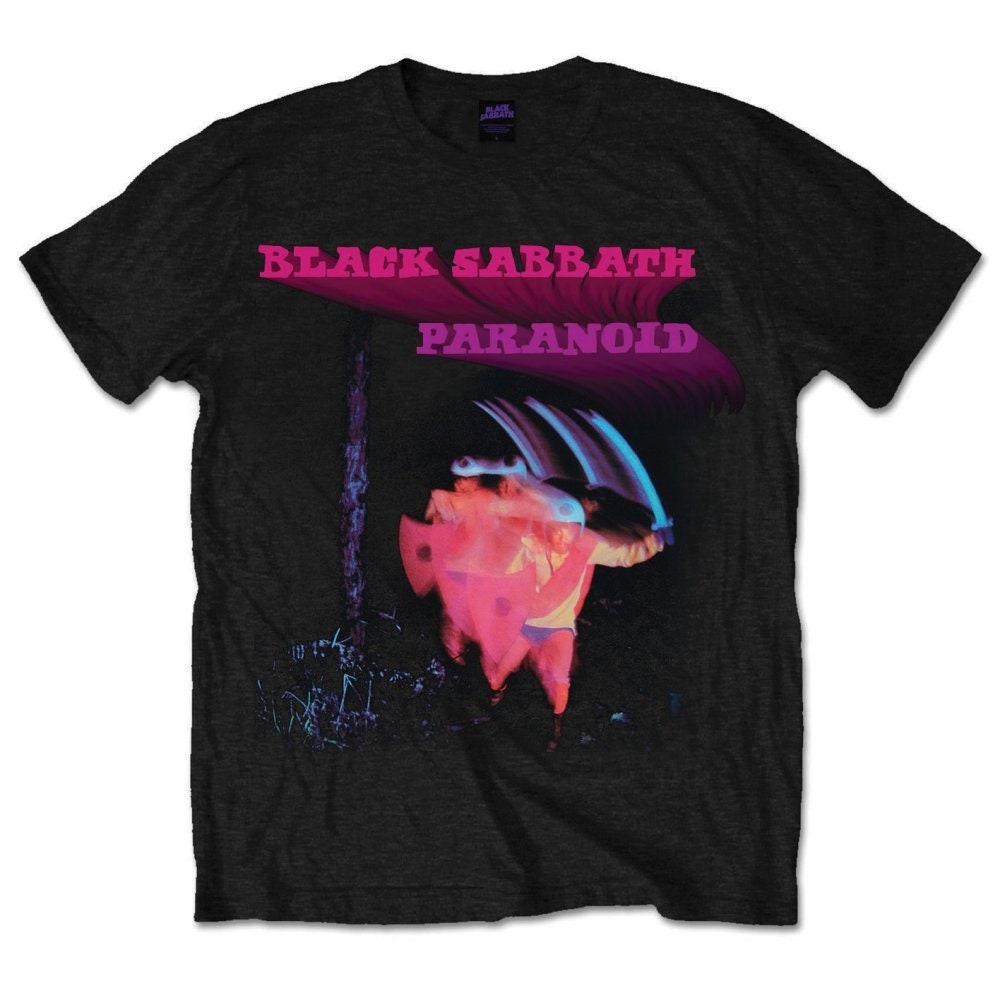 Discover Black Sabbath Adult - Paranoid Motion Trails T-Shirt