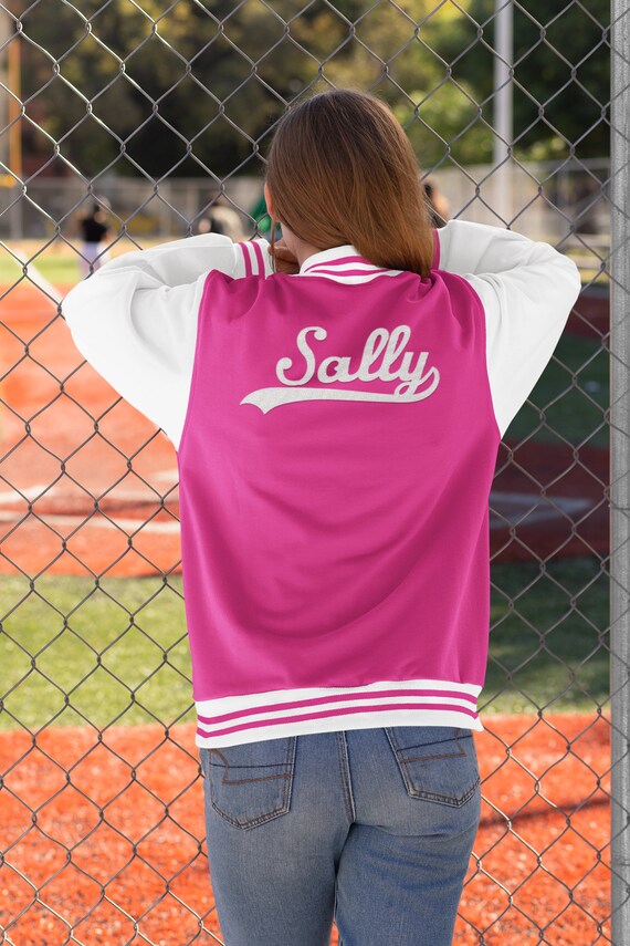 personalised varsity jacket