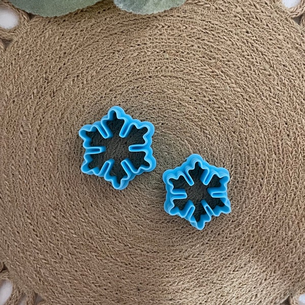 Snowflake Clay Cutters, Clay Jewelry Making Tools