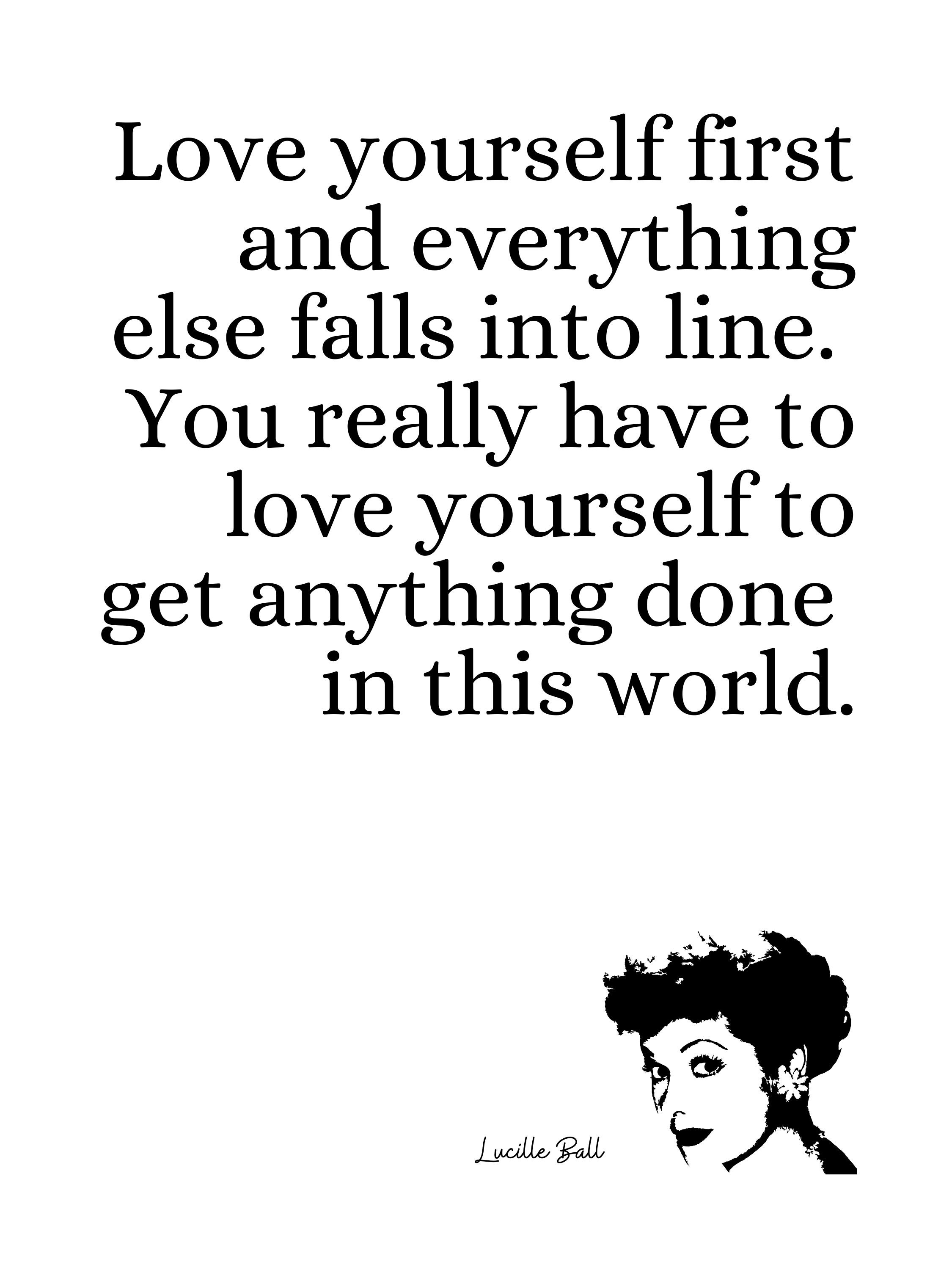 Lucille Ball Quote \, image size:2250x3000