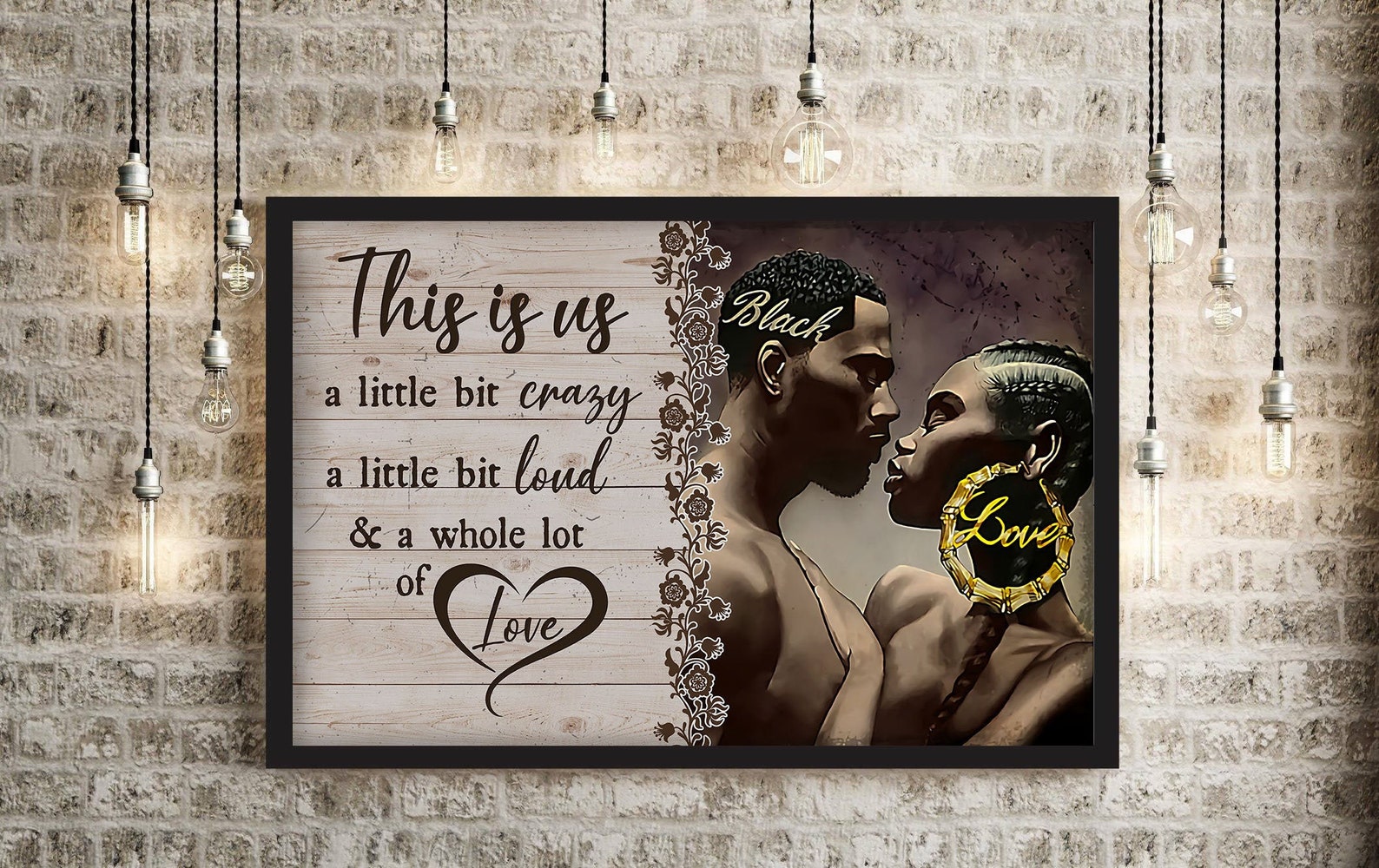 This is Us A Little Bit Crazy A Little Bit Loud & A Whole Lot Etsy