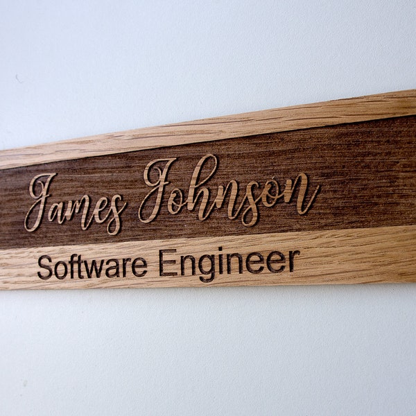 Door Sign - Personalized Office Sign - Office Name Plate
