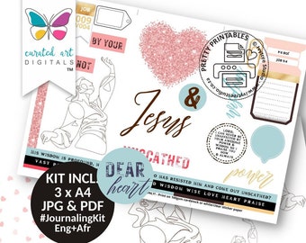 Unscathed - Journaling Kit - Dear Heart Collection