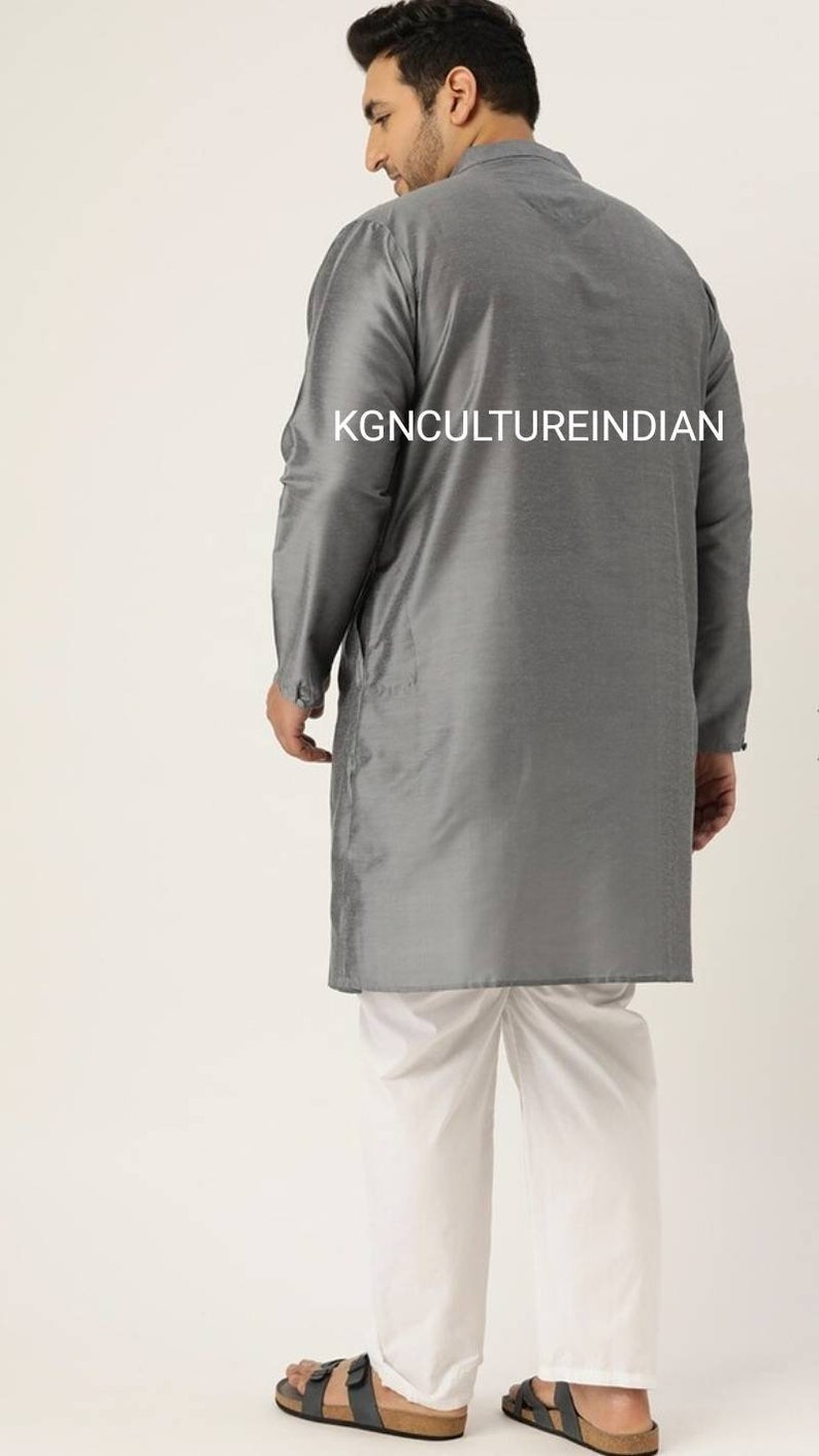 Indian men/'s kurta 100/% silk kurta party wear kurta all colour available