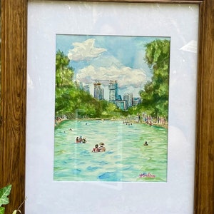 Barton Springs Tag - Posterdruck