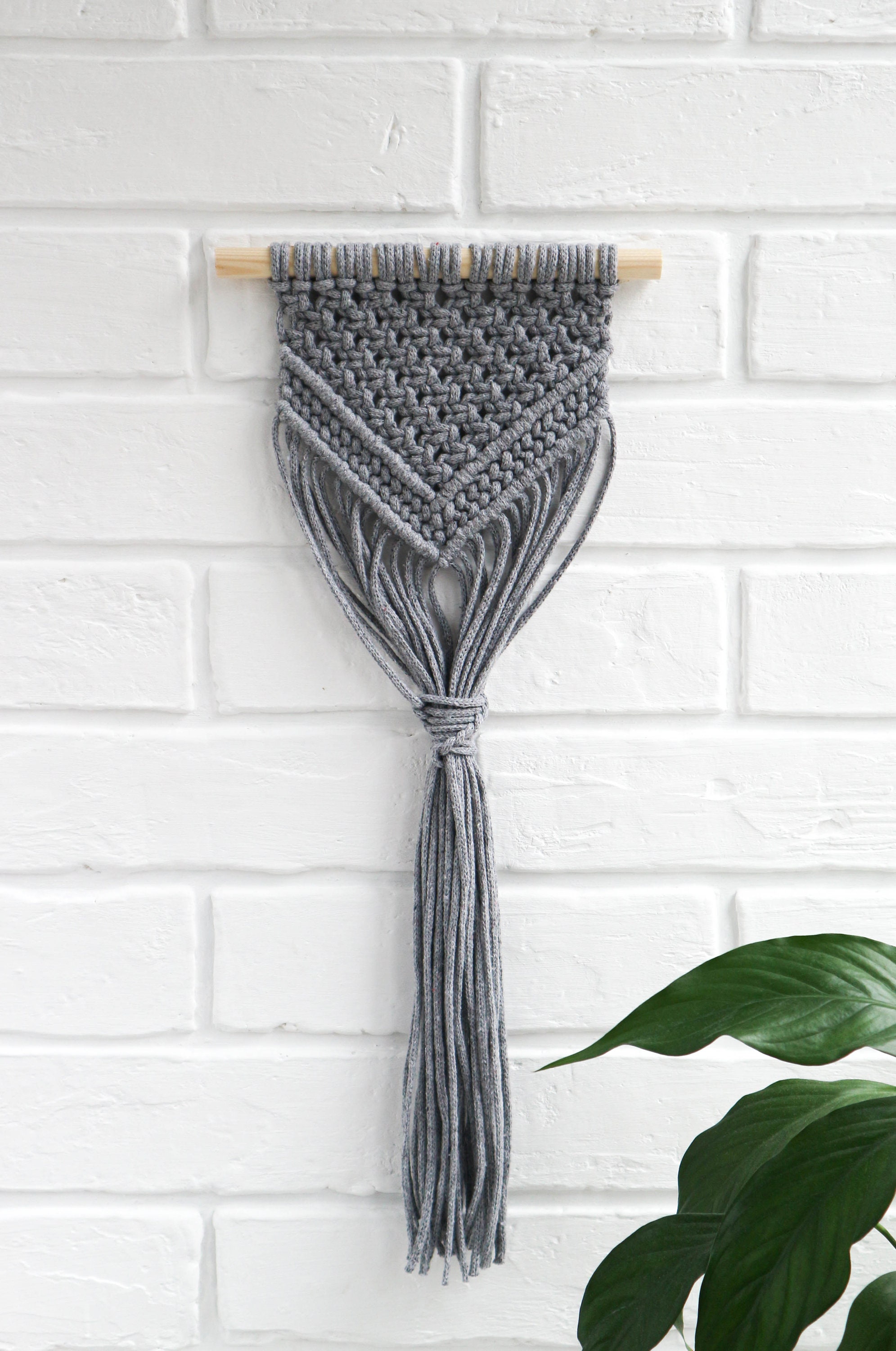 Macrame Kit Beginner Macrame Wall Hanging Kit Step Mom Etsy