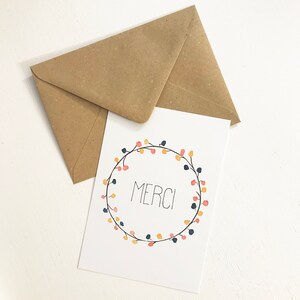 CARTE - Merci