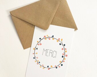 CARTE - Merci