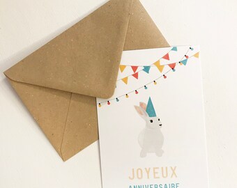 CARTE - Anniversaire