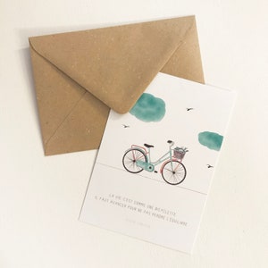 CARTE - Bicyclette