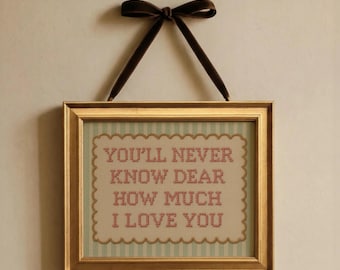 You'll Never Know Dear Print ∙ Vintage Girl Nursery Art ∙ 1670
